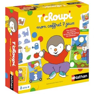Nathan Mon coffret 7 jeux T'choupi