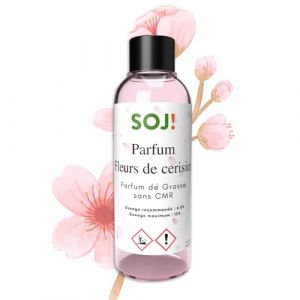 Concentré de Parfum pour Bougies Création de Bougies sans CMR de Grasse 30 ml (Fleurs de cerisier)