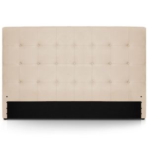 Menzzo Tête de lit capitonnée Luxor XL (180 x 122 cm)