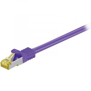 Cordon RJ45 cat rie 7 S/FTP 20 m (Violet)