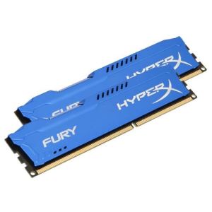 Kingston HX316C10FK2/16 - Barrettes mémoire HyperX Fury 2 x 8 Go DDR3 1600 MHz CL10 DIMM 240 broches