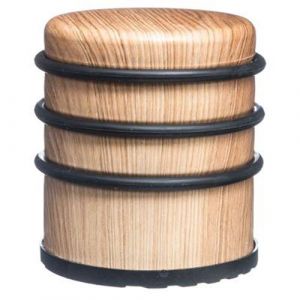 Image de Five Stop porte effet bois naturel D, 7 x H, 8 cm Bois Clair