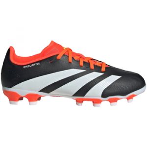 Adidas Chaussure Predator 24 League Low Multi-surfaces - Core Black / Cloud White / Solar Red, Core Black / Cloud White / Solar Red - Taille 28
