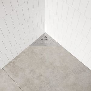 Hansgrohe RainDrain Corner &Eacute;vacuation de salle de bains, set complet DN 40, 56252800,