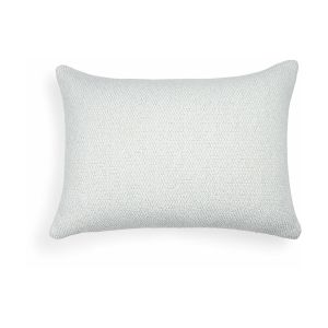 Ethnicraft Coussin d'extérieur Boucle / 60 x 40 cm blanc en tissu