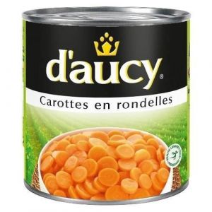 d'aucy Rondelles De Carottes 240G - Lot De 4