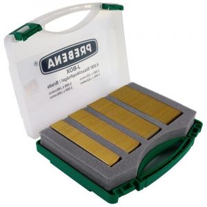 Prebena J-BOX 8.000 Pointes/Brads en Coffret