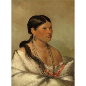 Image de Grafika Puzzle George Catlin : Femme Aigle - Shawano, 1830