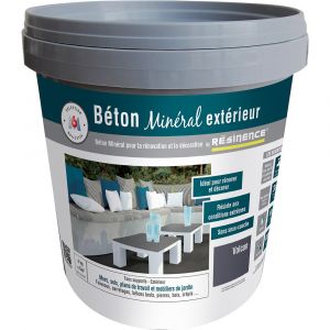 Résinence Enduit béton minéral extérieur volcan mat 4kg