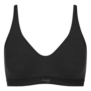 Sloggi Ever Ease Soft Bra Femme, Black, XL