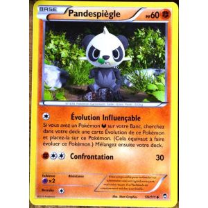 Asmodée Pandespiègle - Carte Pokémon 59/111 Xy03 Xy Poings furieux