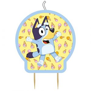 Amscan 9915382 Bluey Bougie d'anniversaire Multicolore