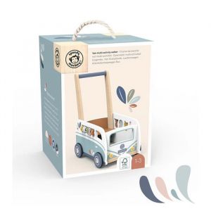 Chariot de marche Van Walker en bois