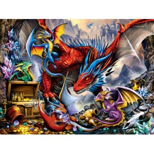 Master pieces Puzzle Pièces XXL - Horde de Dragons