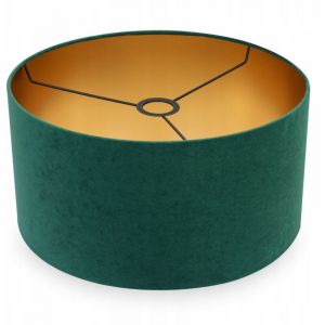 ABAT-JOUR MODERNE EN VELOURS DORÉ 35 cm