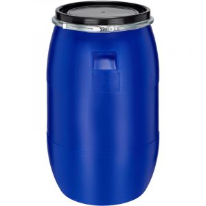 Garronda r&eacute;servoir d'eau de 85 litres, Baril Alimentaire, f&ucirc;t &agrave; Large Ouverture en HDPE et sans BPA, tonneau de Jardin, bac &agrave; Aliments pour Animaux,