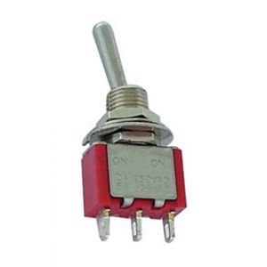 Perel Inverseur vertical spdt on-off-(on)