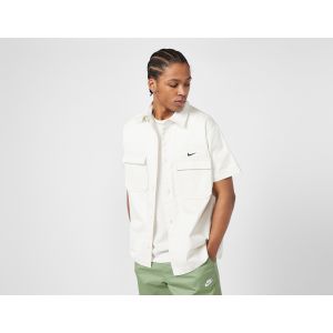 Image de Nike Haut militaire à manches courtes boutonné tissé Life pour homme - Gris - Taille S - Male