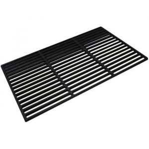 YUENFONG Grille rectangulaire en Fonte émaillée professionnelle pour barbecue à gaz et charbon de bois 60 x 40 cm