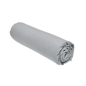 Image de Today Draps housse ORGANIC ACIER Gris - Taille 140x200 cm