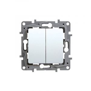 Legrand Double v-v 10AX blanc griffe 664502