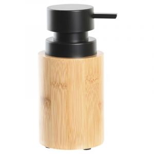 Distributeur de savon loft en bambou, aluminium et polypropylène DKD Home Decor