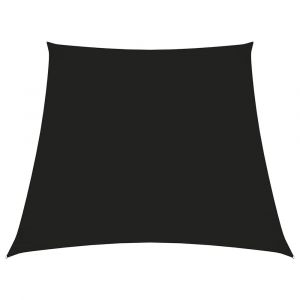 Voile toile d'ombrage parasol tissu oxford trapèze 2/4 x 3 m noir 02_0009753