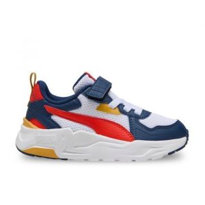 Puma Chaussures Trinity Lite AC+ bleu marine rouge jaune enfant - 34