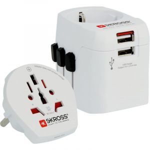 Skross World Travel Adapter Pro Light Usb World [Power Supply]