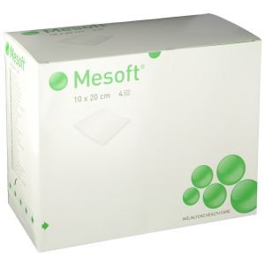 Mölnlycke health care Mesoft Compresses en nontissé 10 x 20 cm