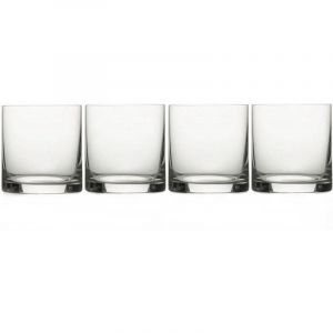 Mikasa Verres à Whisky de Luxe en Cristal sans Plomb Julie, Compatible Lave Vaiselle