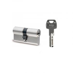 Image de Ifam Cylindre profil euro WX Nickel&eacute; vari&eacute; 40 x 50 (cl&eacute; &agrave; mod&egrave;le d&eacute;pos&eacute;)