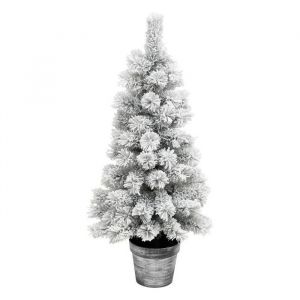 Sapin artificiel floqué Windy Peak H.100cm - Feeric lights & christmas