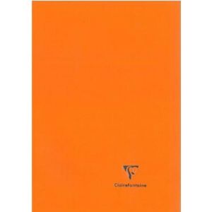 Clairefontaine 971511C - Cahier Kover Book 21 x 29,7 cm, 96 pages 90 g/m² piquées, couv. opaques assorties, ligné 8mm + marge