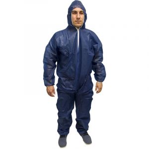 Ukal Combinaison bleue à usage unique - Bleu
