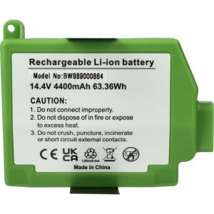 Vhbw Batterie remplacement pour iRobot 4650994 pour robot électroménager (4400mAh, 14,4V, Li-ion)