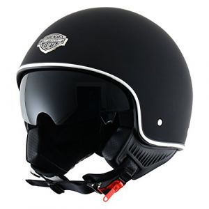 Image de Astone Casque jet MINIJET S 66 monocolor noir mat - L