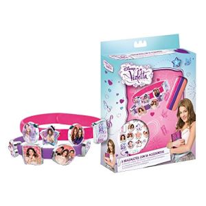 Image de 3 bracelets Violetta avec 18 accessoires