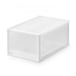 Tiroir de rangement empilable - [34 x 44.5 cm] - Hauteur 24 cm