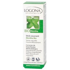 Logona Stick Couvrant Menthe Bio - 4,8 g