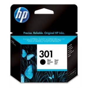 HP 301 Cartouche d'Encre Noir Authentique (CH561EE)