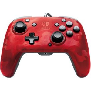 Image de PDP Manette Filaire Switch Camo Rouge