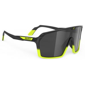 Rudy Project Spinshield Glasses, black/yellow fluo matte/smoke black Lunettes