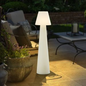 Luminaire de terrasse 'Gauri' - blanc