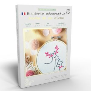 French Kits Broderie décorative Bic oh ma bic 10 cm