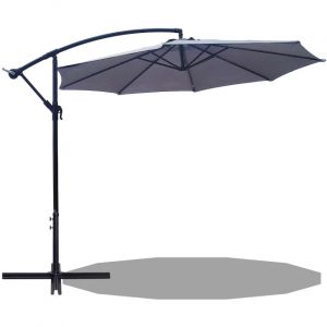 Lifa garden Parasol suspendu Premium - Gris