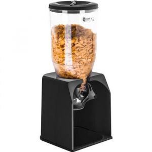 Royal Catering Distributeur de céréales muesli Simple 3L RCCS-3L (hauteur sous le bec verseur 85cm 09 kg)