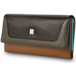 Image de Dudu Portefeuille Colorful - Elba - Marron foncé multicolor - Taille Unique