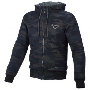 Image de Macna Sweat à Capuche Nuclone Noir-Gris-Camo S