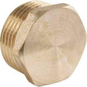 Somatherm Bouchon laiton Mâle 8/13 (1/4") lot de 2